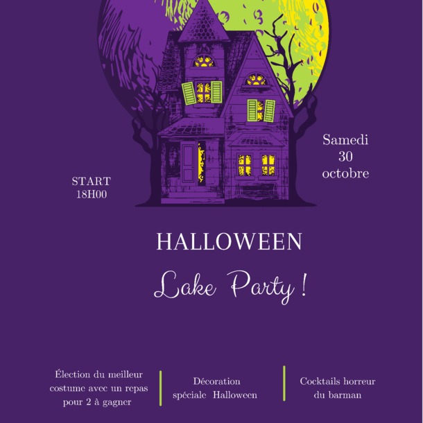 Soirée Halloween au Lake